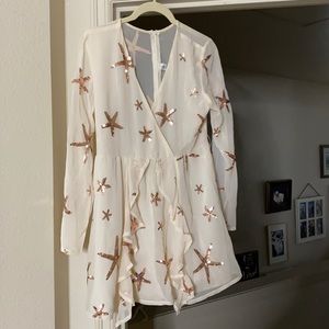 Starfish print dress